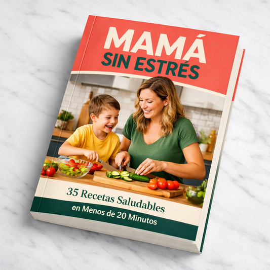 Recetas saludables para mamas sin tiempo + 3 bonos